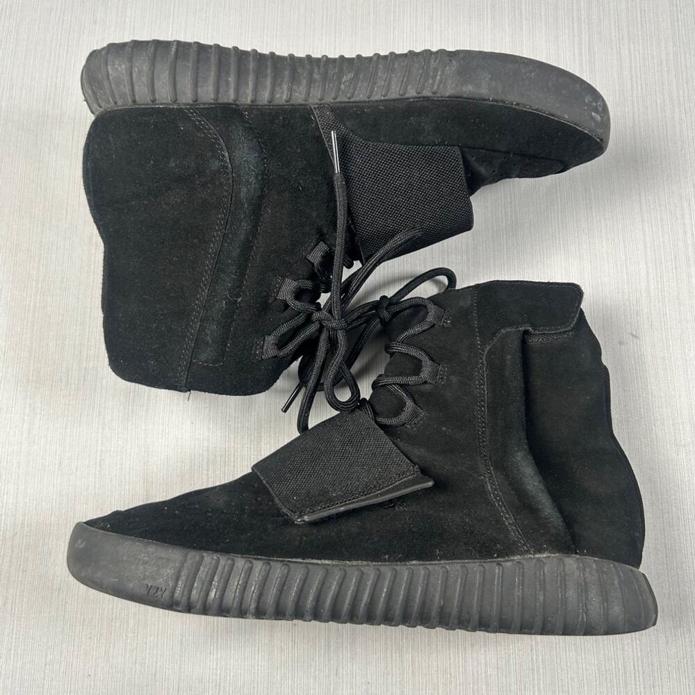 adidas Yeezy Boost 750 Triple Black high top sneakers US 10 Mens Athletic